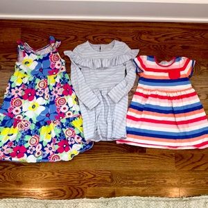 Lot of 4T dresses.